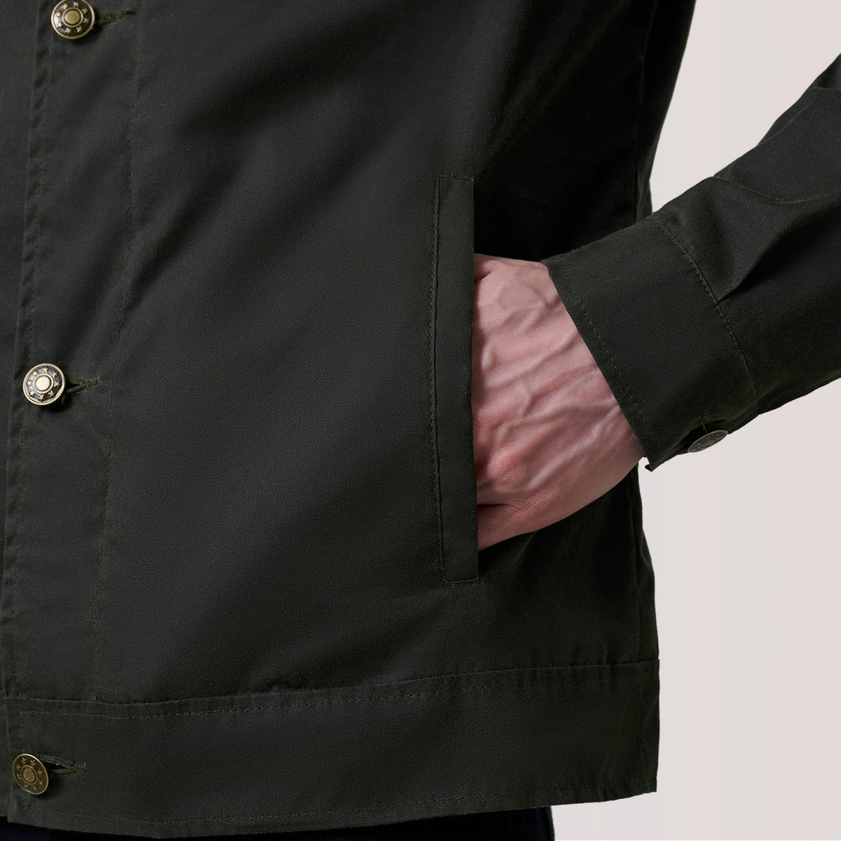 Interior View Showing Flannel &amp; Dual Inside Utility Storage Pockets