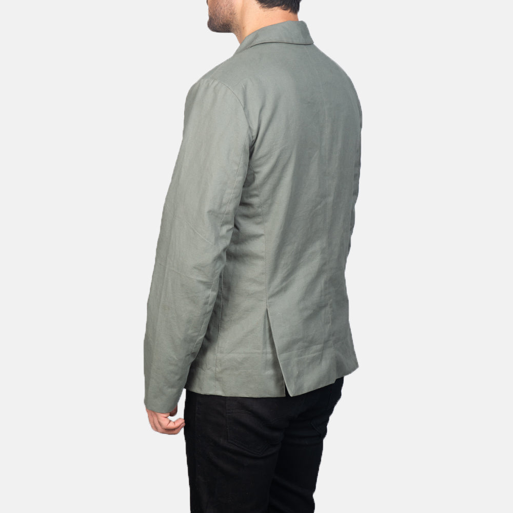 Authentic Poly-Cotton Grain Texture &amp; Heavy-Duty Seam Stitching Detail