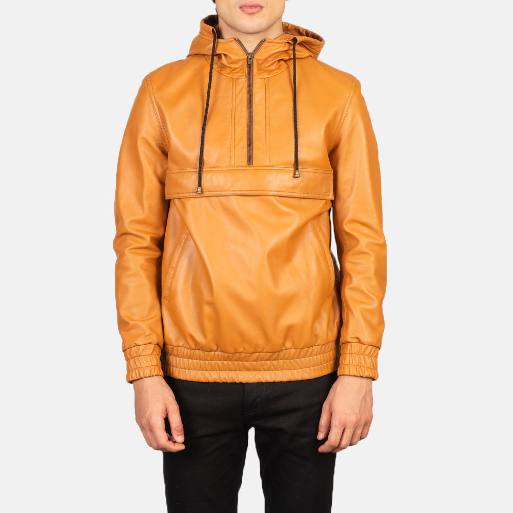 
Kenton Hooded Leðurjakki fyrir Karla – alternate product view 1