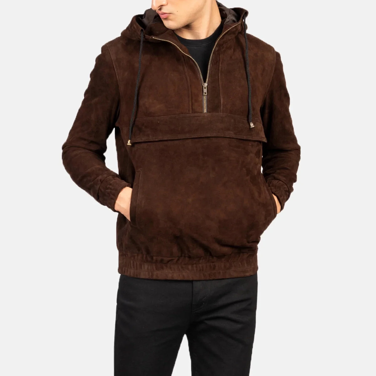 
Kenton Hooded Leðurjakki fyrir Karla – alternate product view 1