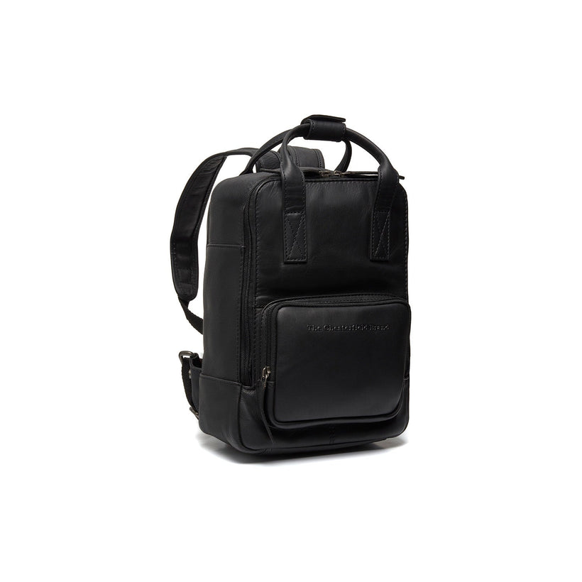 Bellary Full-Grain Leather Backpack fyrir konur