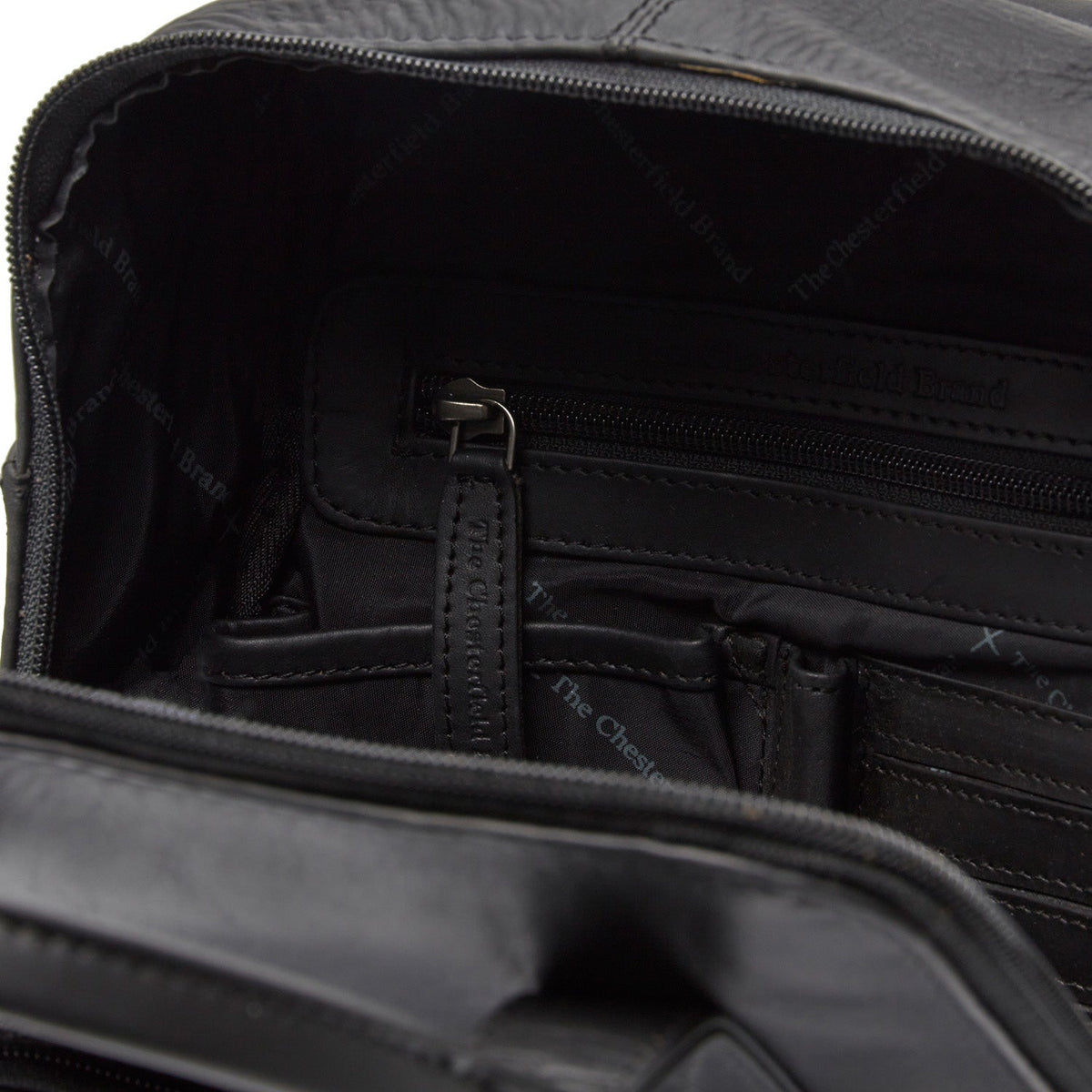 Bellary Full-Grain Leather Backpack - Structured Side Profile Showing Gusset Depth &amp; Expansion Capacity