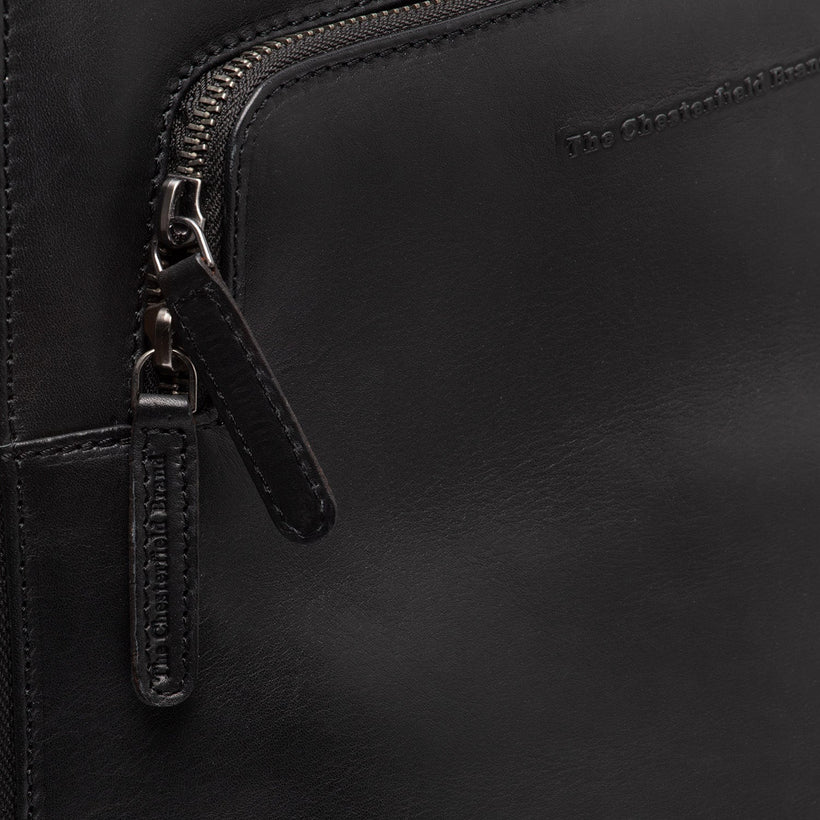 Fornella Full-Grain Leather Backpack fyrir konur