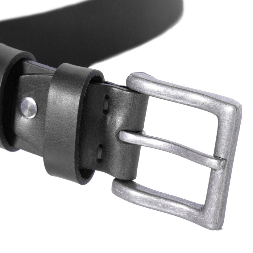 Brandon Full-Grain Leather Belt fyrir karla