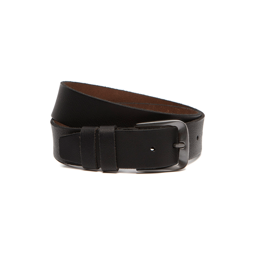 Copper Full-Grain Leather Belt fyrir karla