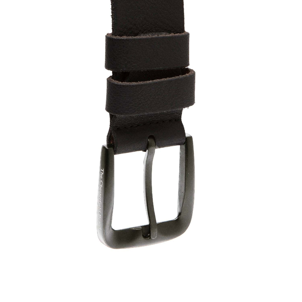 
Copper Ósvikið full grain leður Belt fyrir Karla - Hliðarsýn sem sýnir dýpt og rúmmál