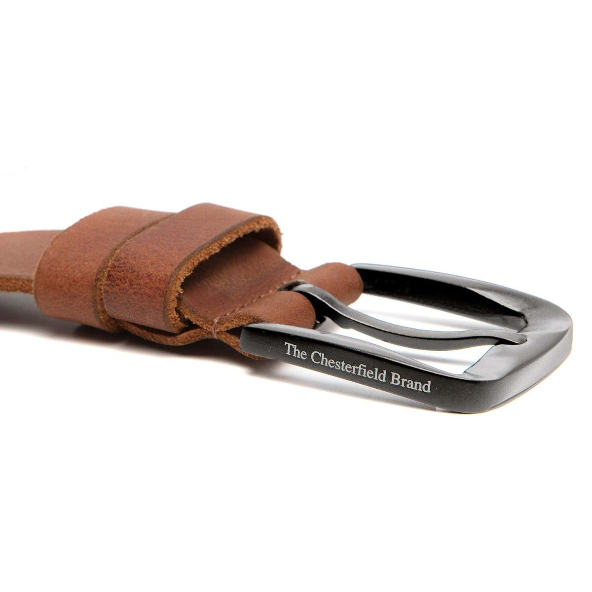 
Copper Ósvikið full grain leður Belt fyrir Karla – alternate product view 3
