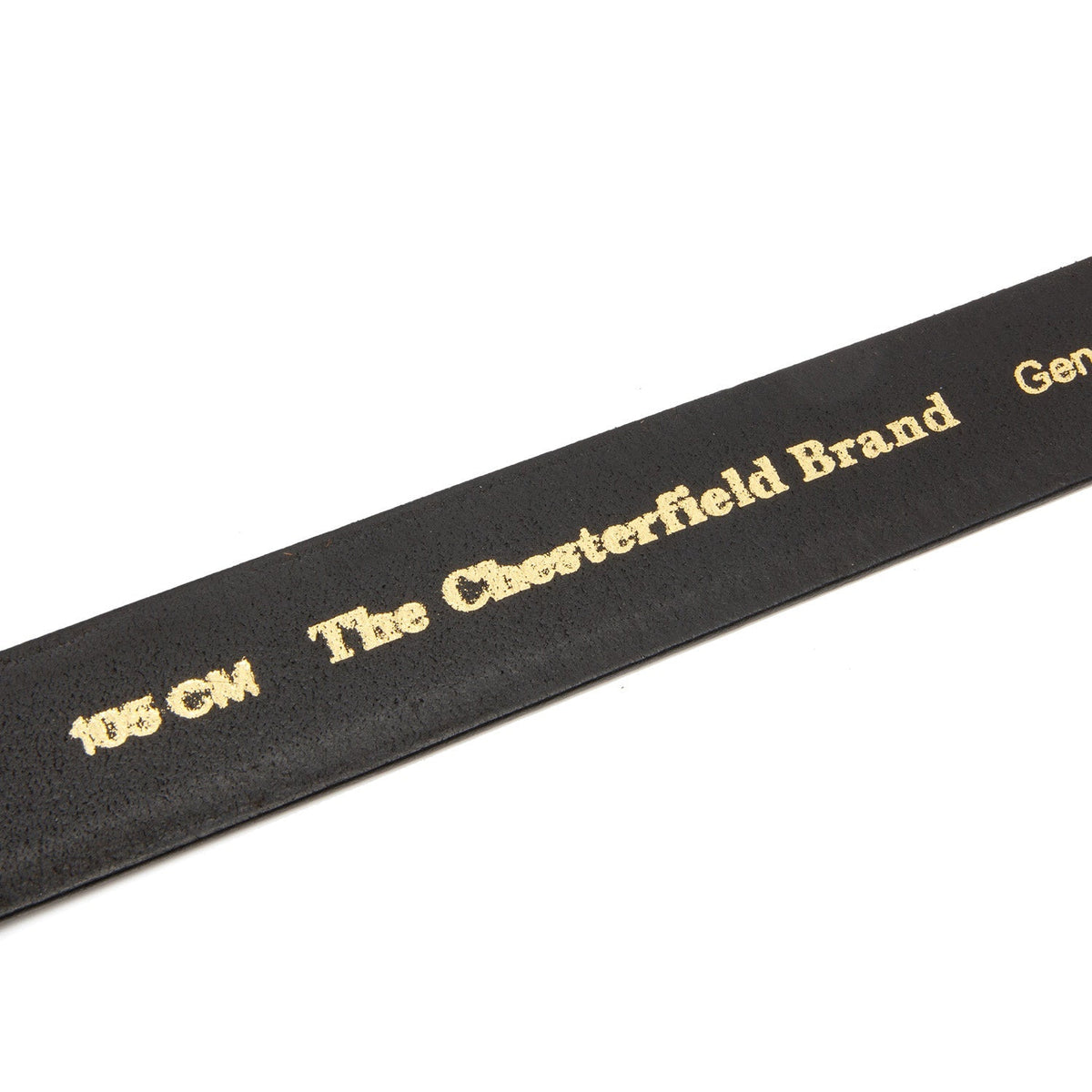 
Manovo Ósvikið full grain leður Belt fyrir Karla - Hliðarsýn sem sýnir dýpt og rúmmál