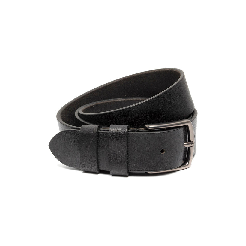 Morrison Full-Grain Leather Belt fyrir karla