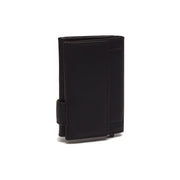 
Classic 100% Full-Grain Leather Card Holder - Að aftan með styrktum leðurólum
