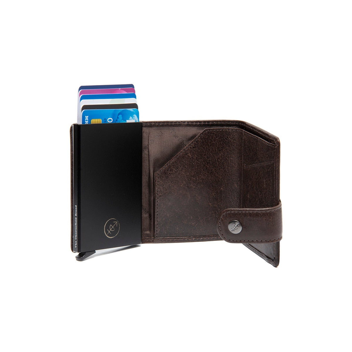 
Larino Ósvikið full grain leður Kortaveski – alternate product view 3