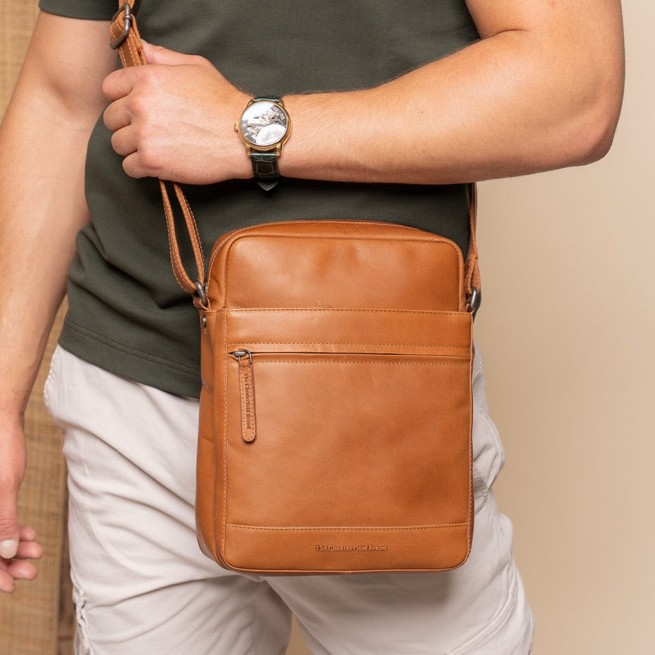 Anzora Full-Grain Leather Crossbody Bag – alternate product view 2