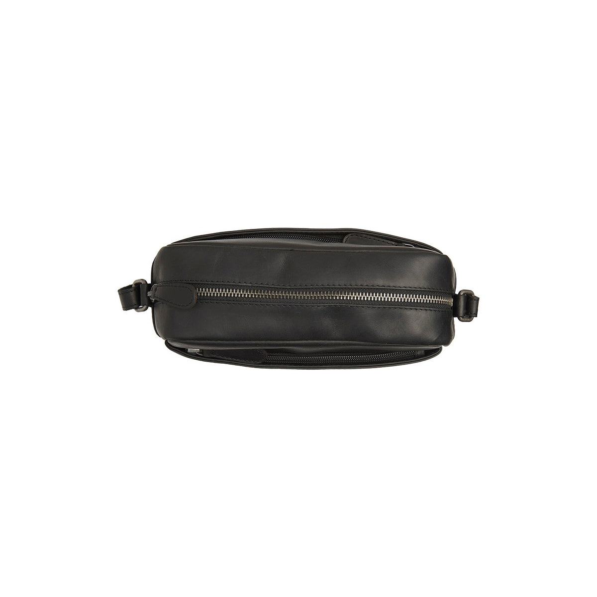 
Arona Leður crossbody taska - Hliðarsýn sem sýnir dýpt og rúmmál