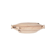 
Solid Antique Brass Hardware & Heavy-Duty Dual Zipper Detail on Aston Leður crossbody taska