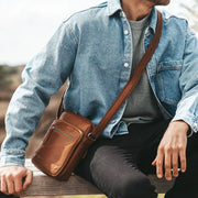 
Birmingham Leður crossbody taska – alternate product view 3