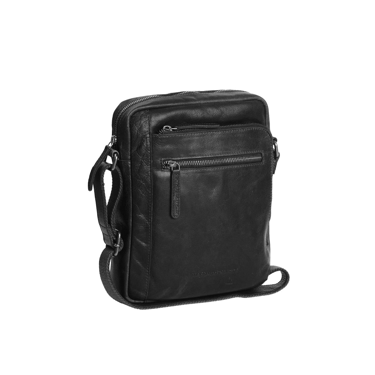 
Dessau Leður crossbody taska í ósviknu 100% full grain leðri - Full Exterior Að framan með sniðinni hönnun | Kaupa á netinu