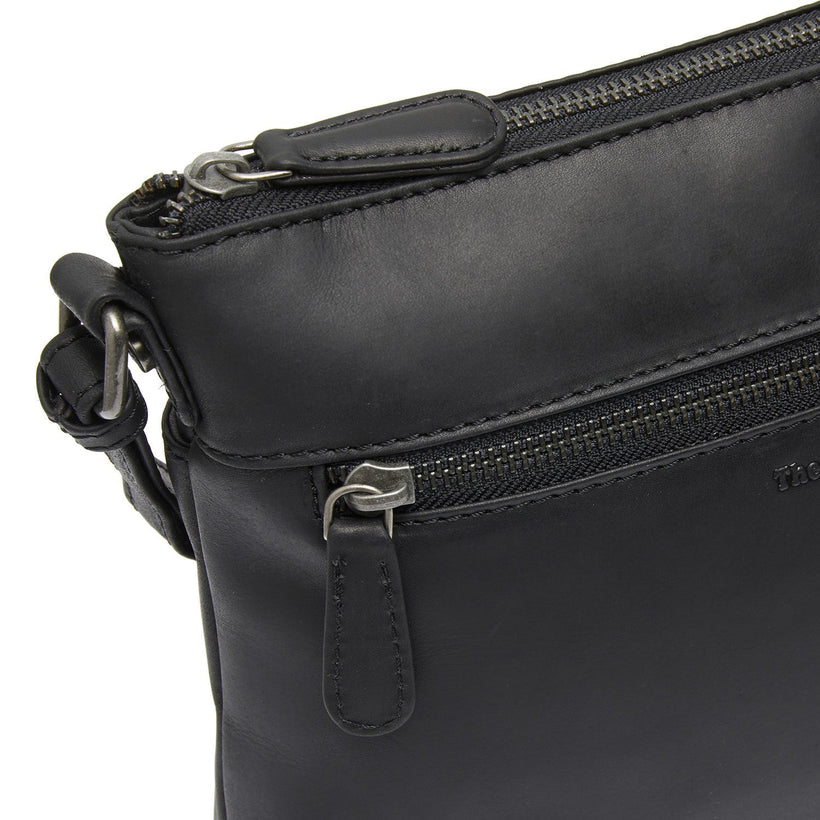 Durban Full-Grain Leather Crossbody Bag fyrir konur