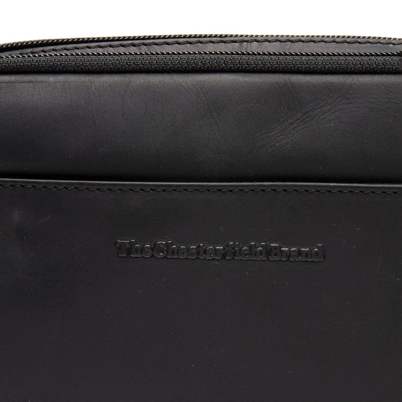 Ellon Full-Grain Leather Crossbody Bag fyrir konur