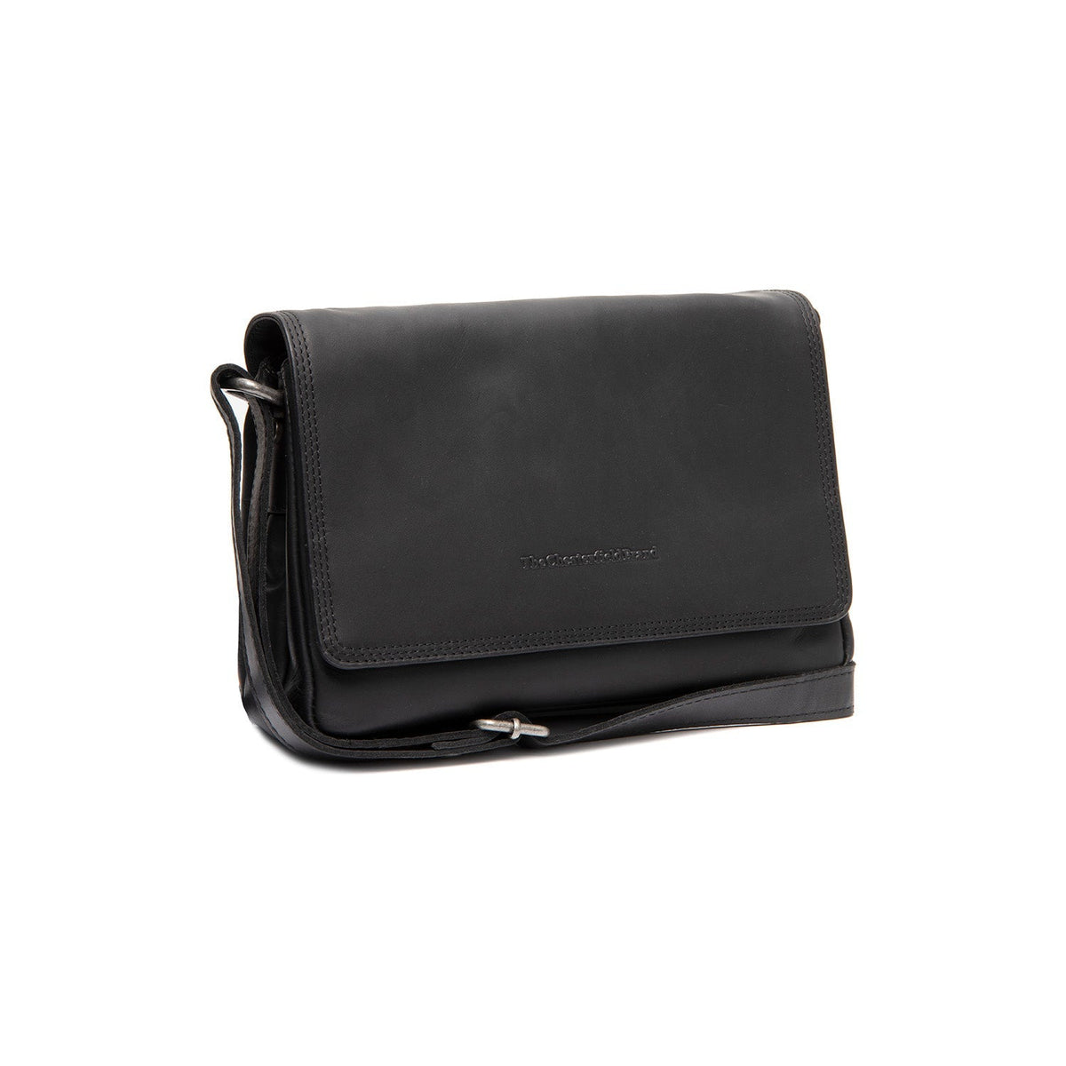 Forano Full-Grain Leather Crossbody Bag in Classic 100% Full-Grain Leather - Full Exterior Front Profile View | Buy Online