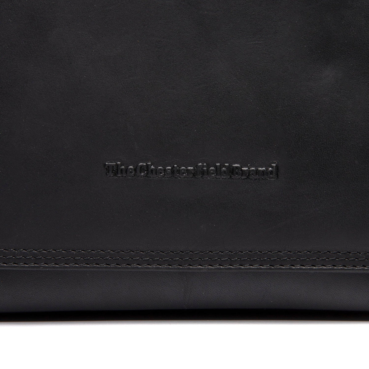 
Laverton Leður crossbody taska - Að aftan með styrktum leðurólum