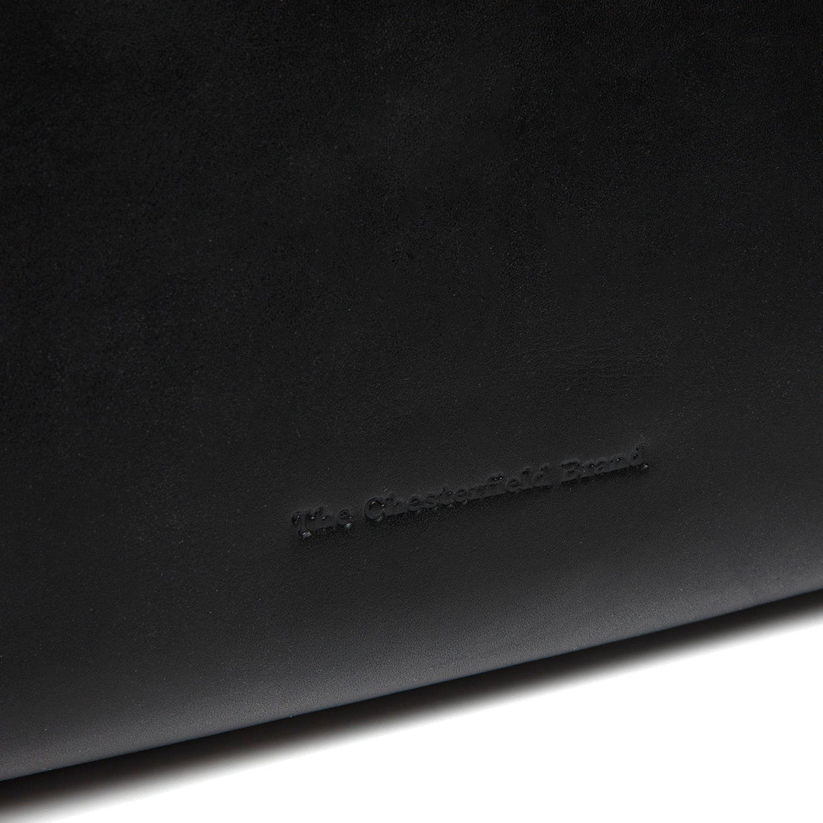 
Classic 100% Full-Grain leather Bag - Að aftan með styrktum leðurólum