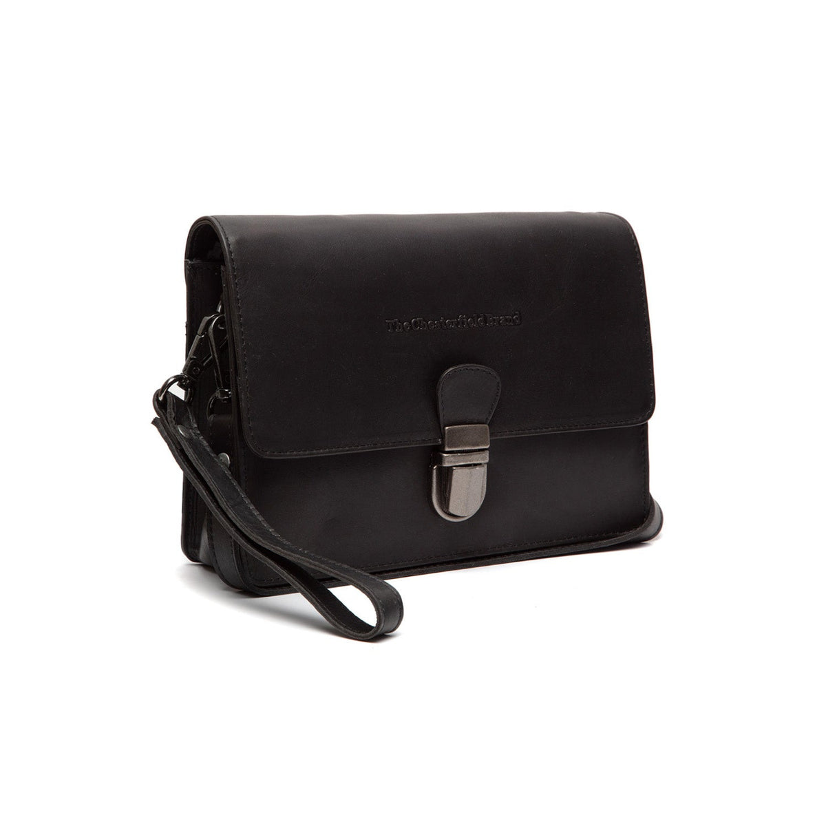 
Lucca Leður crossbody taska í ósviknu 100% full grain leðri - Full Exterior Að framan með sniðinni hönnun | Kaupa á netinu