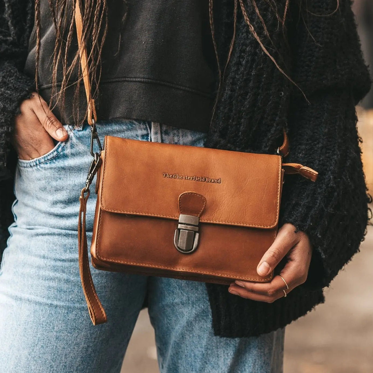 
Lucca Leður crossbody taska – alternate product view 2