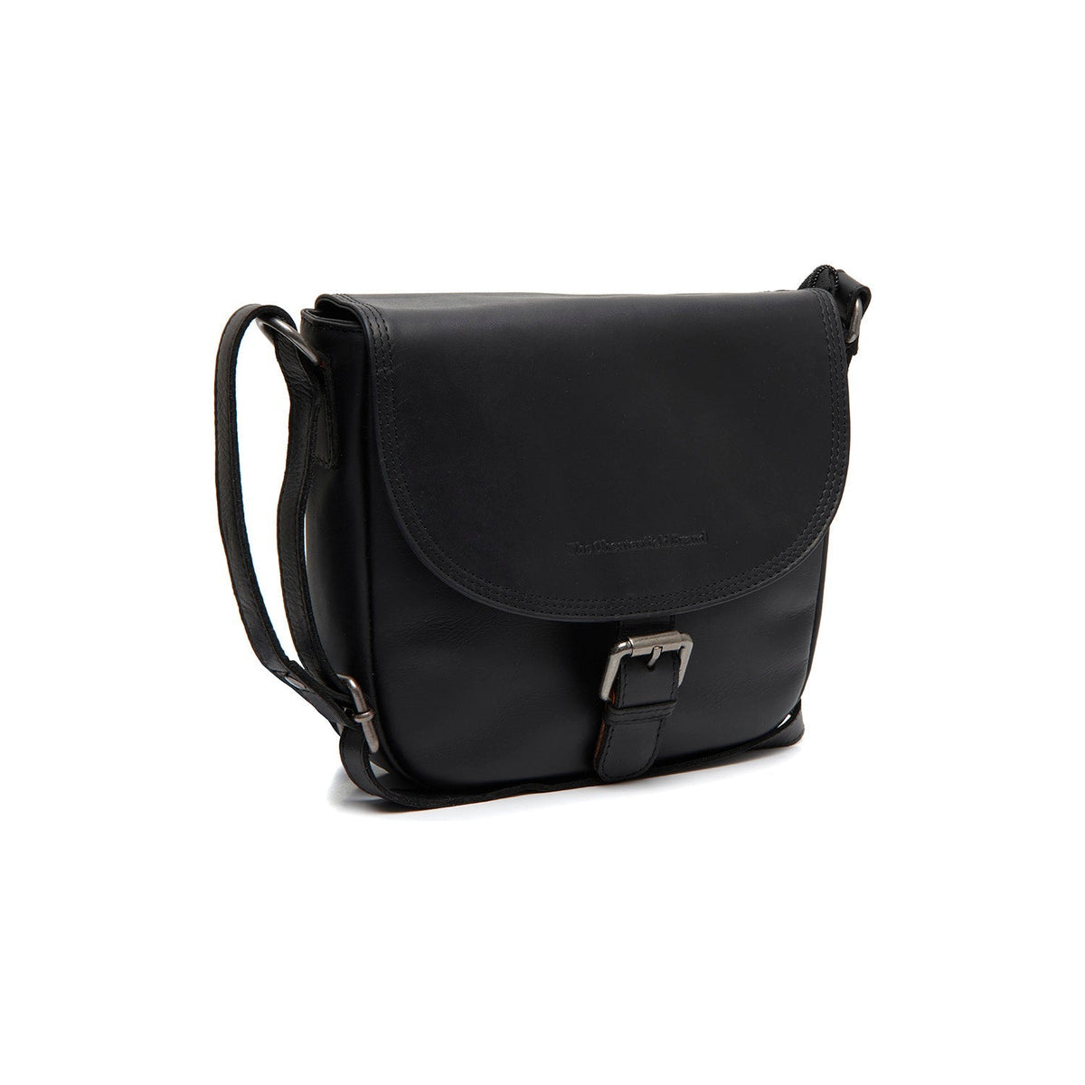 
Lucian Leður crossbody taska í ósviknu 100% full grain leðri - Full Exterior Að framan með sniðinni hönnun | Kaupa á netinu