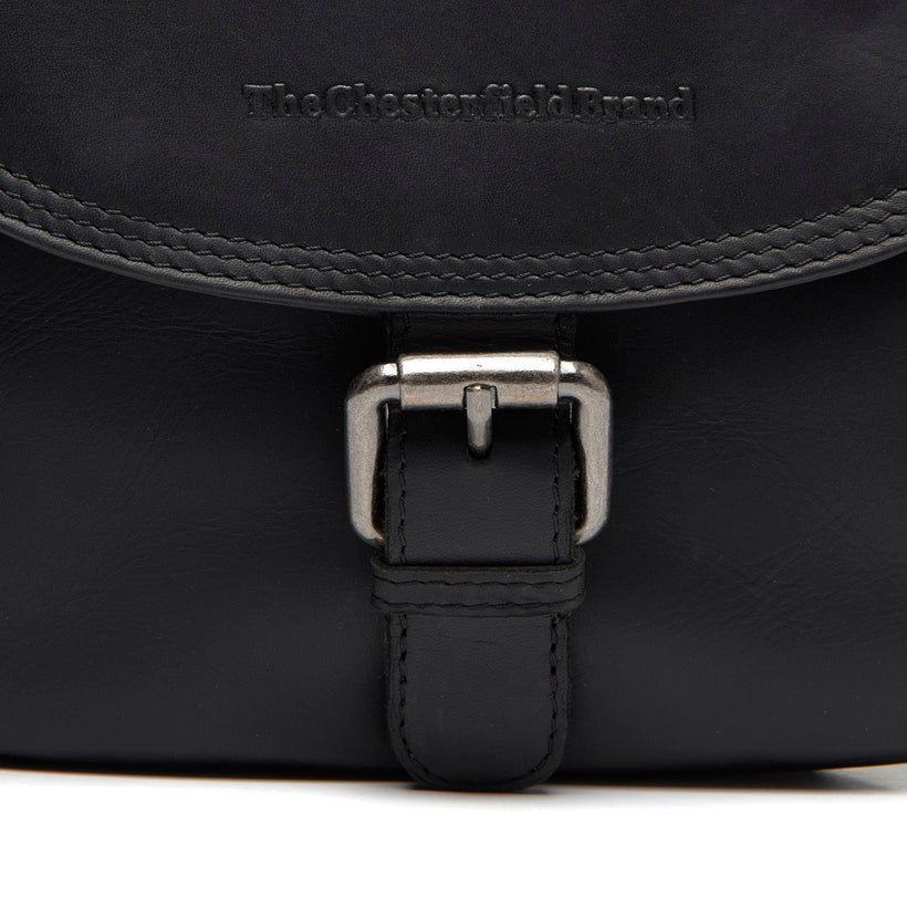 Lucian Full-Grain Leather Crossbody Bag fyrir konur