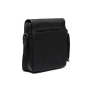 
Classic 100% Full-Grain leather Bag - Að aftan með styrktum leðurólum