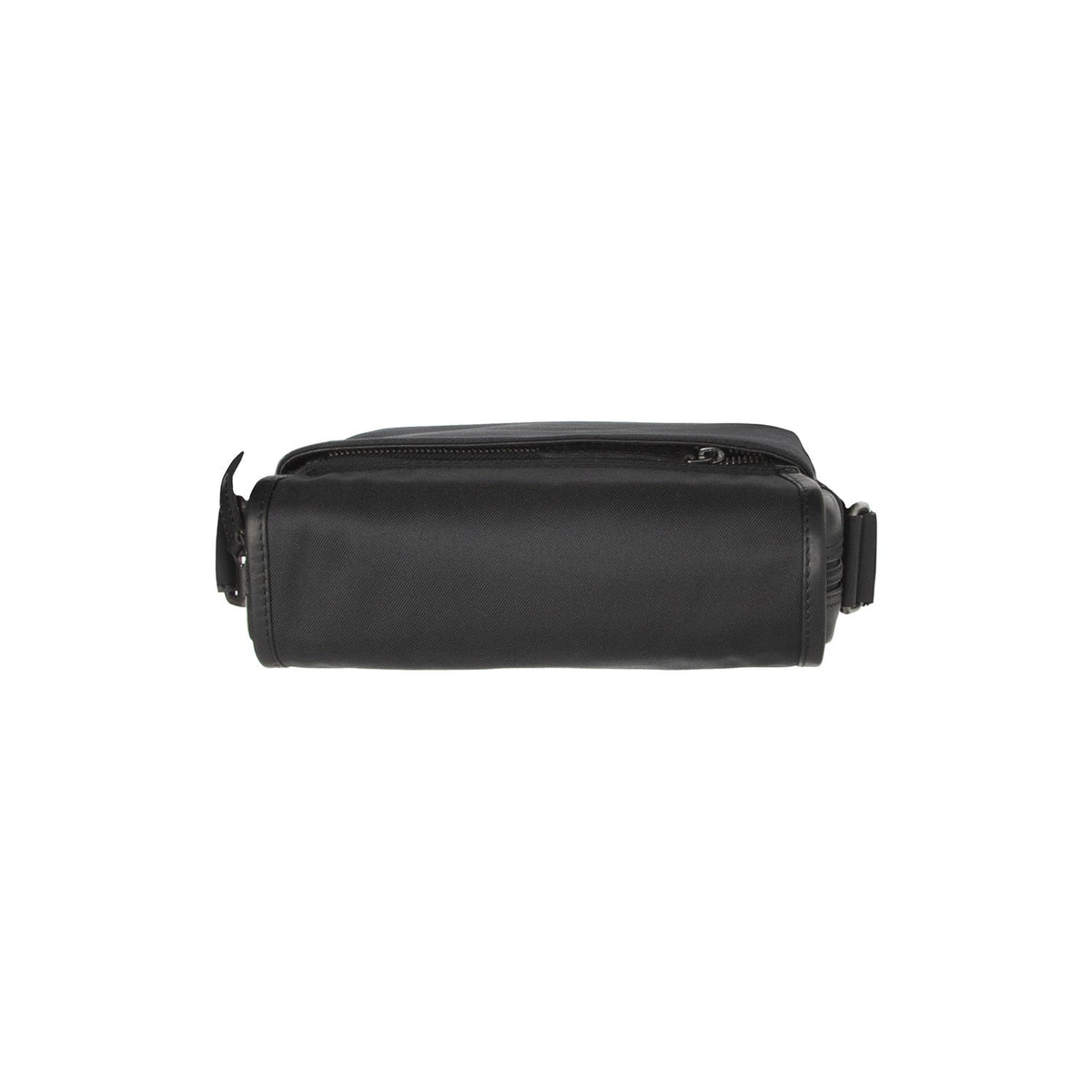 
Mikeli Leður crossbody taska - Hliðarsýn sem sýnir dýpt og rúmmál