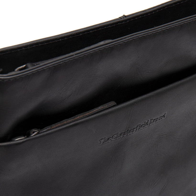 Navene Full-Grain Leather Crossbody Bag fyrir konur