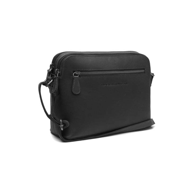 Nebraska Full-Grain Leather Crossbody Bag fyrir konur