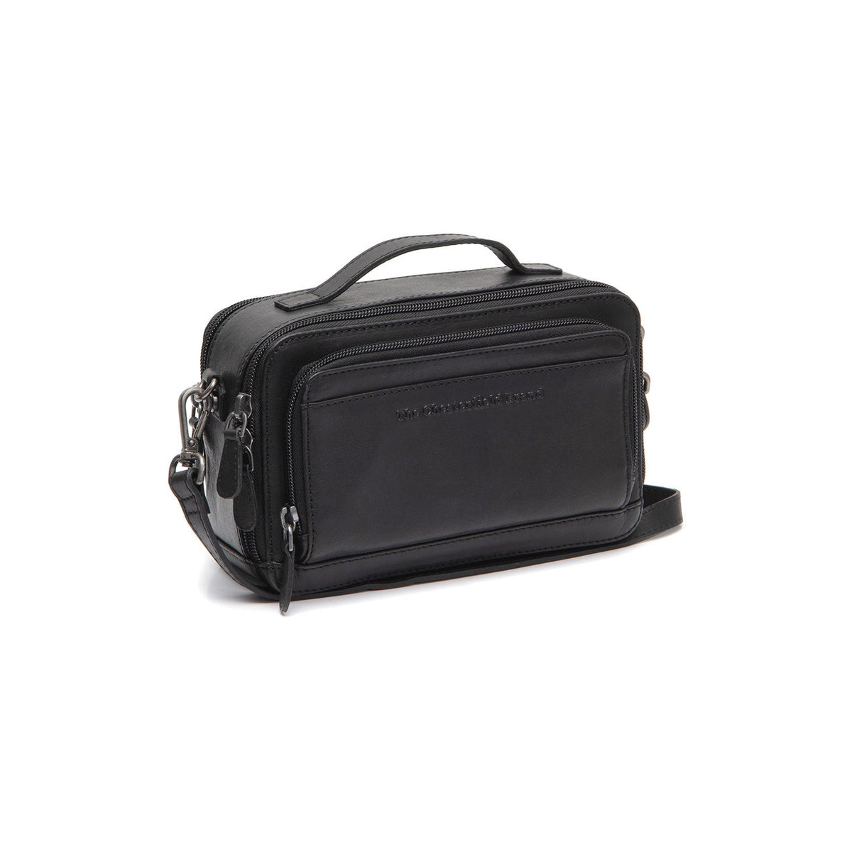 
Rovon Leður crossbody taska í ósviknu 100% full grain leðri - Full Exterior Að framan með sniðinni hönnun | Kaupa á netinu
