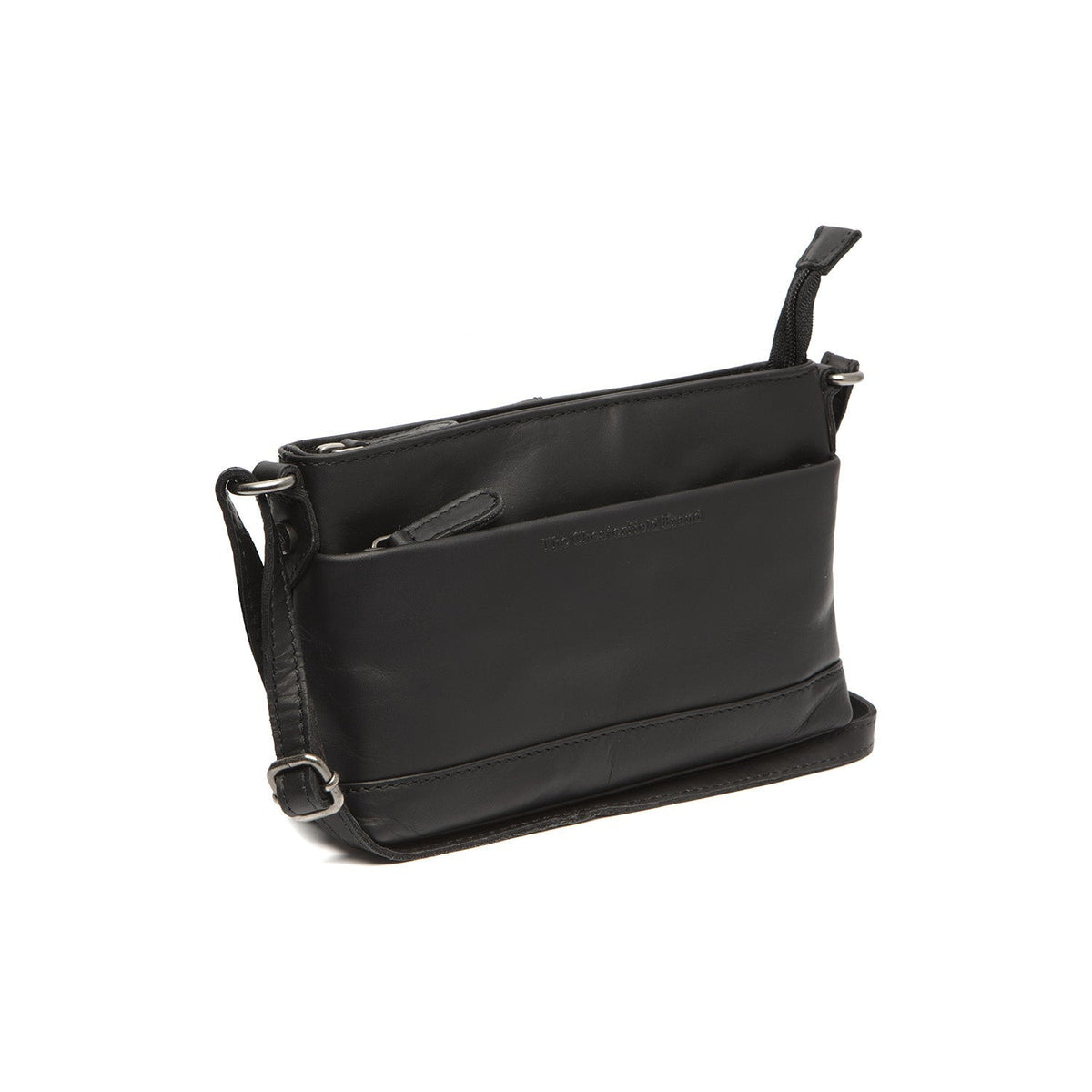 
Salerno Leður crossbody taska í ósviknu 100% full grain leðri - Full Exterior Að framan með sniðinni hönnun | Kaupa á netinu