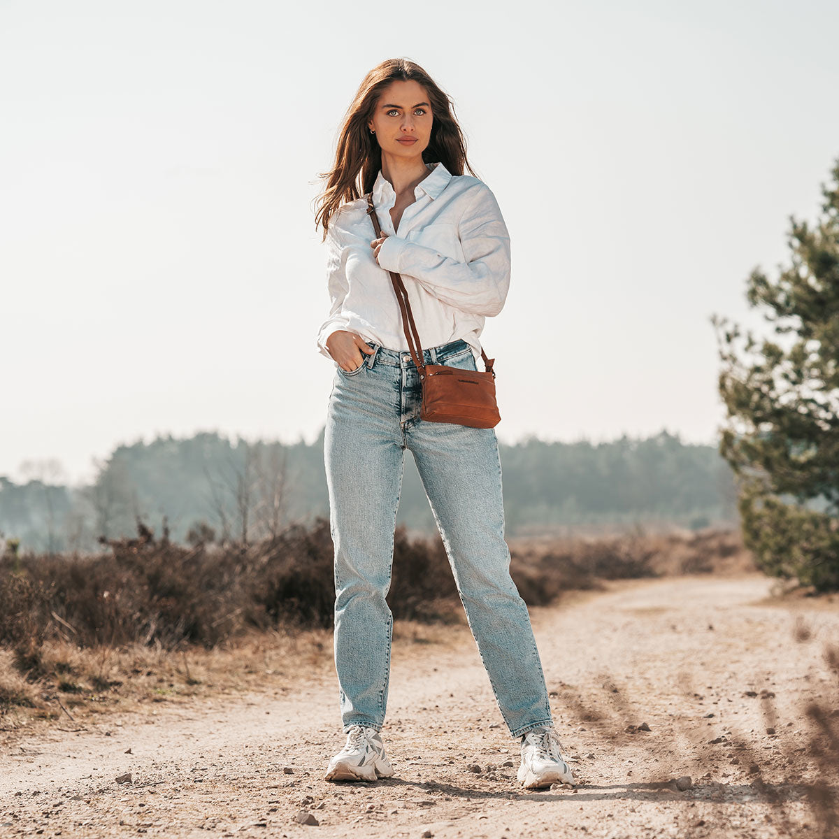 
Salerno Leður crossbody taska – alternate product view 3