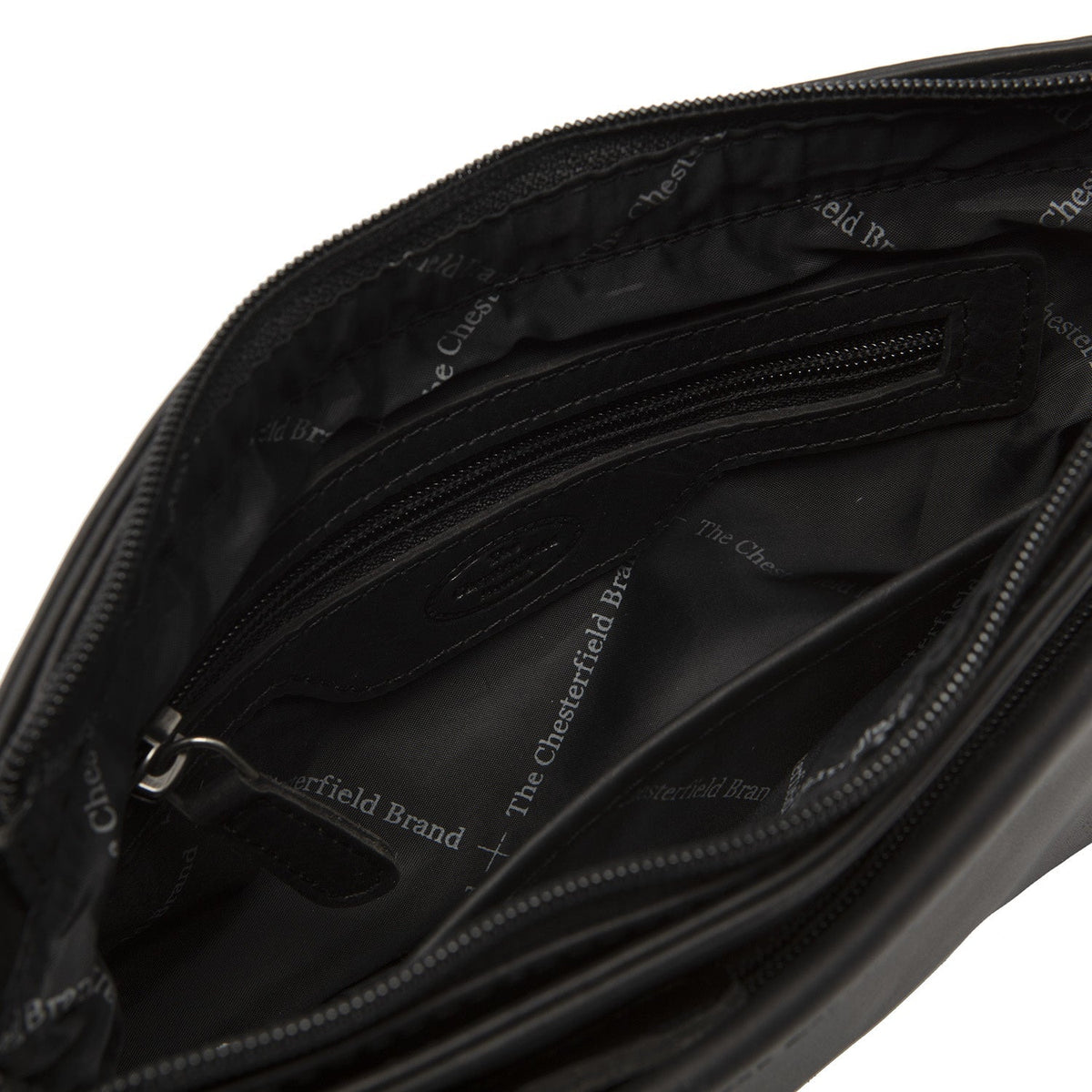 
Classic 100% Full-Grain leather Bag - Að aftan með styrktum leðurólum