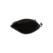 Weimar Full-Grain Leather Crossbody Bag - Structured Side Profile Showing Gusset Depth &amp; Expansion Capacity