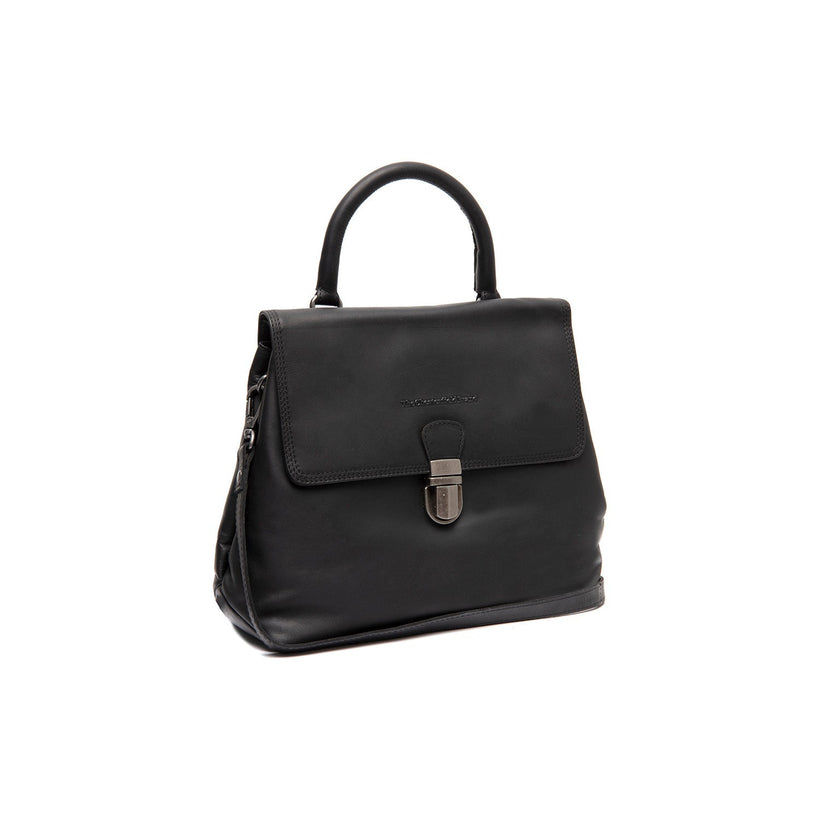 Angera Full-Grain Leather Handbag fyrir konur