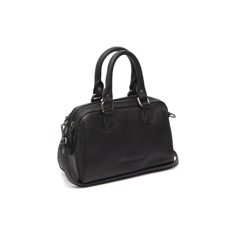 Dalford Full-Grain Leather Handbag fyrir konur