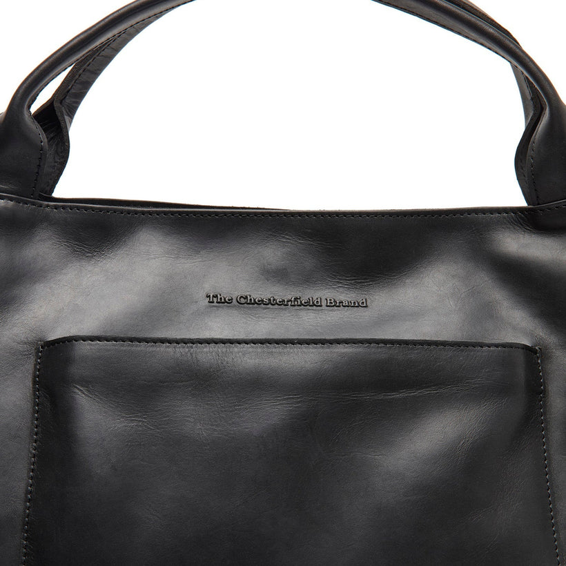 Fioline Full-Grain Leather Handbag fyrir konur