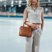 Hermosa Full-Grain Leather Handbag – alternate product view 3