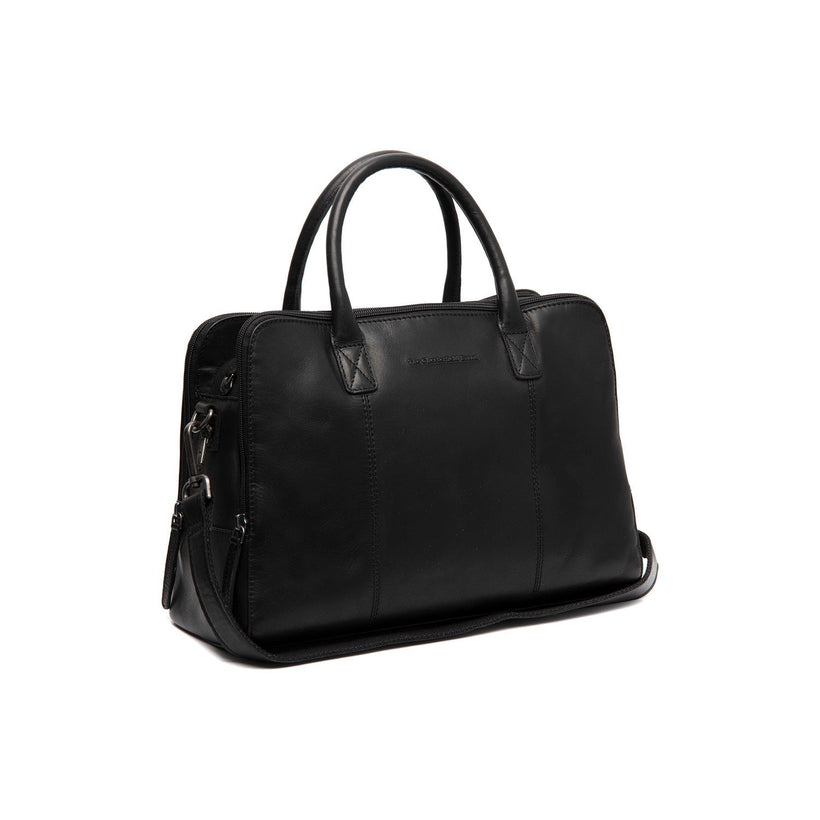 Layton Full-Grain Leather Handbag fyrir konur