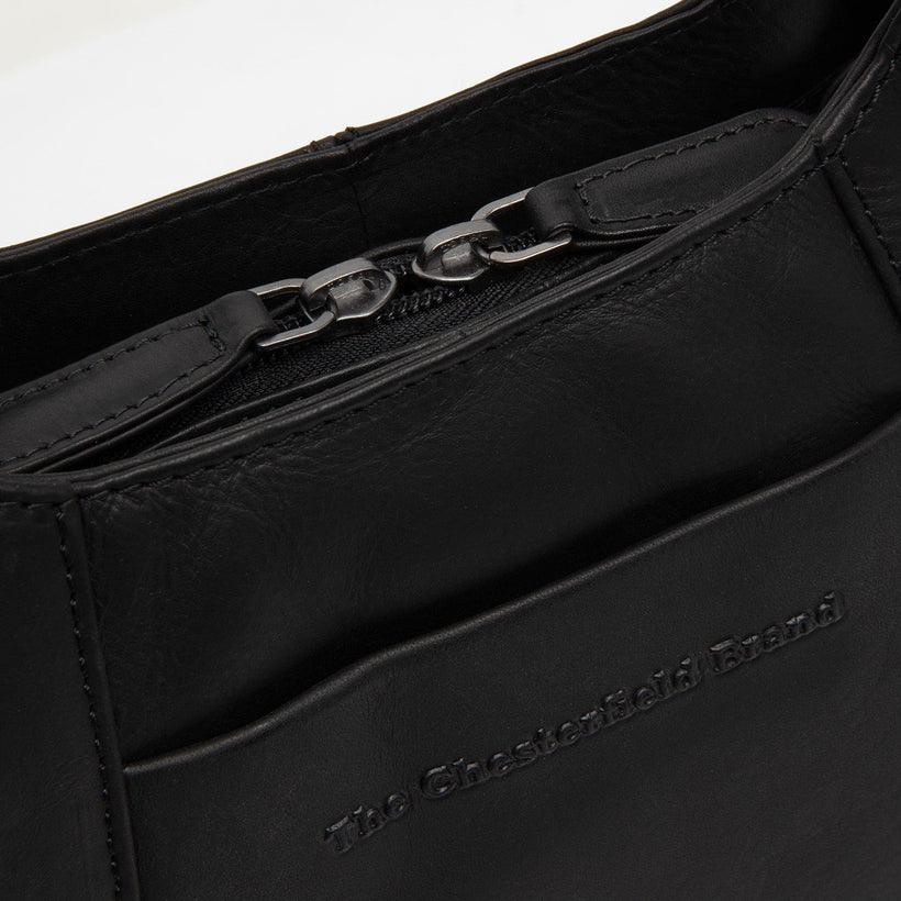 Lunera Full-Grain Leather Handbag fyrir konur