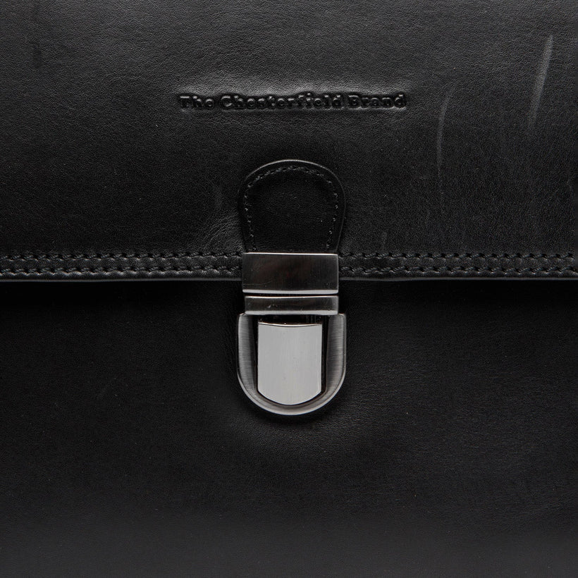 Renata Full-Grain Leather Handbag fyrir konur