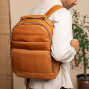 
Austin Leður fartölvubakpoki – alternate product view 2