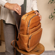 
Austin Leður fartölvubakpoki – alternate product view 3