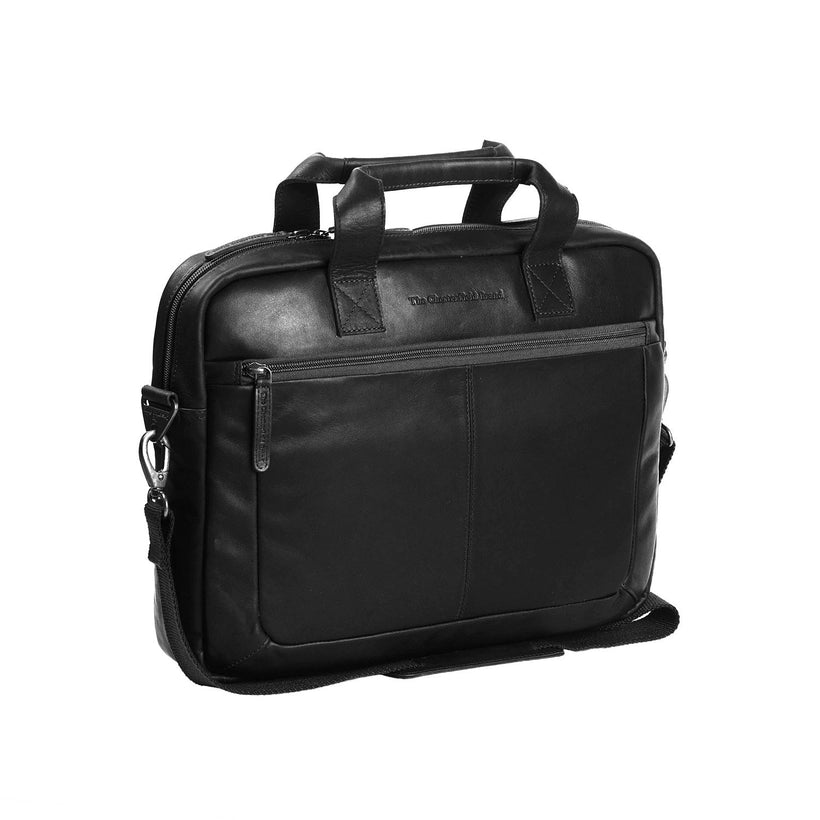 Calvi Full-Grain Leather Laptop Bag fyrir konur