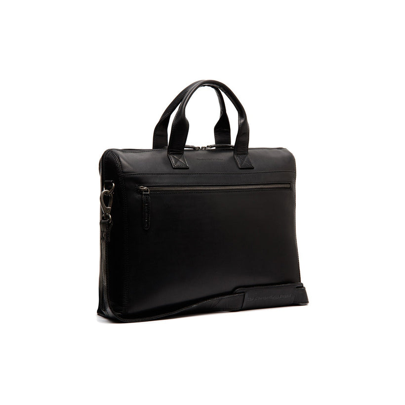 Levanto Full-Grain Leather Laptop Bag fyrir konur