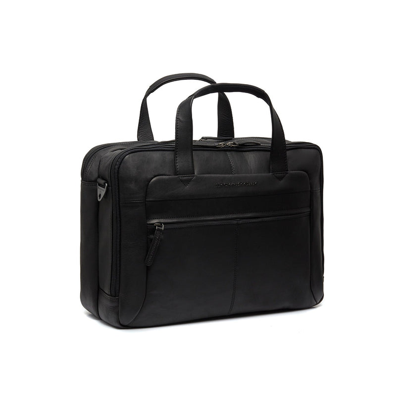 Ryan Full-Grain Leather Laptop Bag fyrir karla